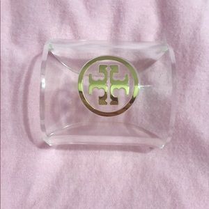 Tory Burch lucite cuff